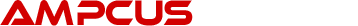 Ampcus Cyber text logo