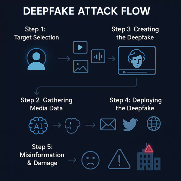 Deepfake Attack Flow