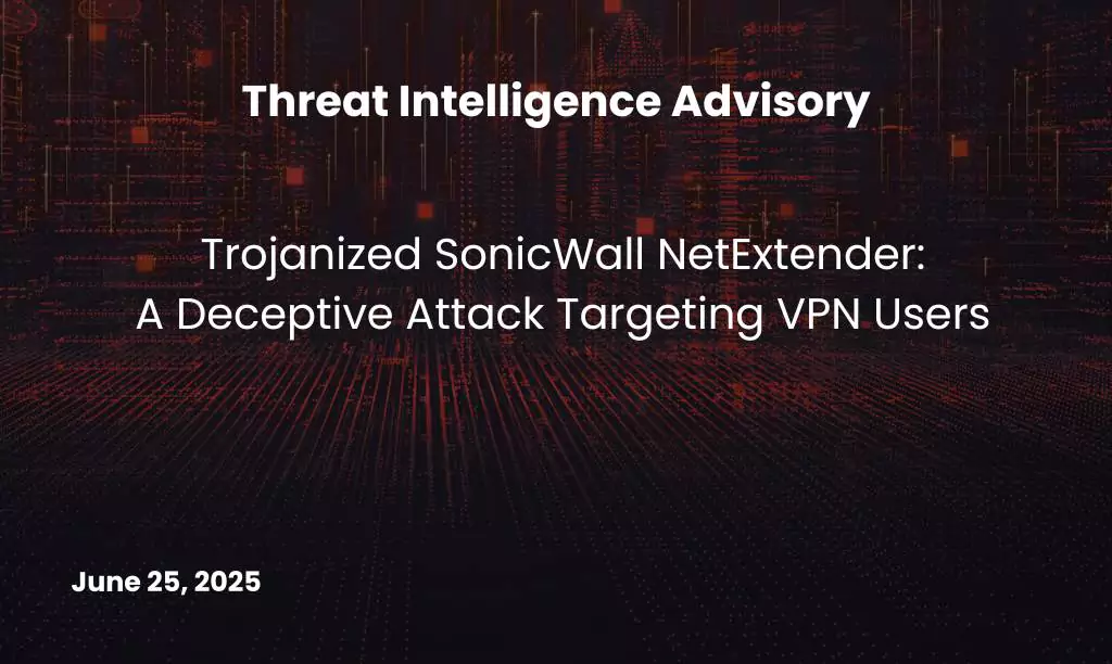 Trojanized SonicWall NetExtender Targets VPN Users