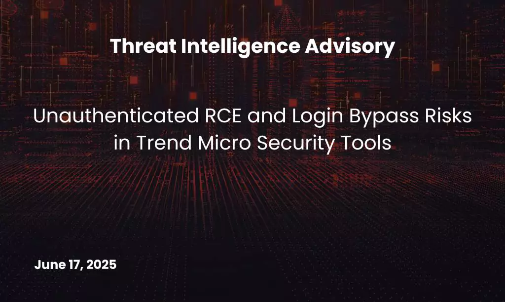 unauthenticated rce login bypass risks in trend micro security tools