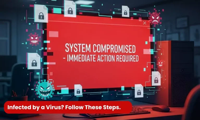 Infected by a Virus. Follow These Steps.