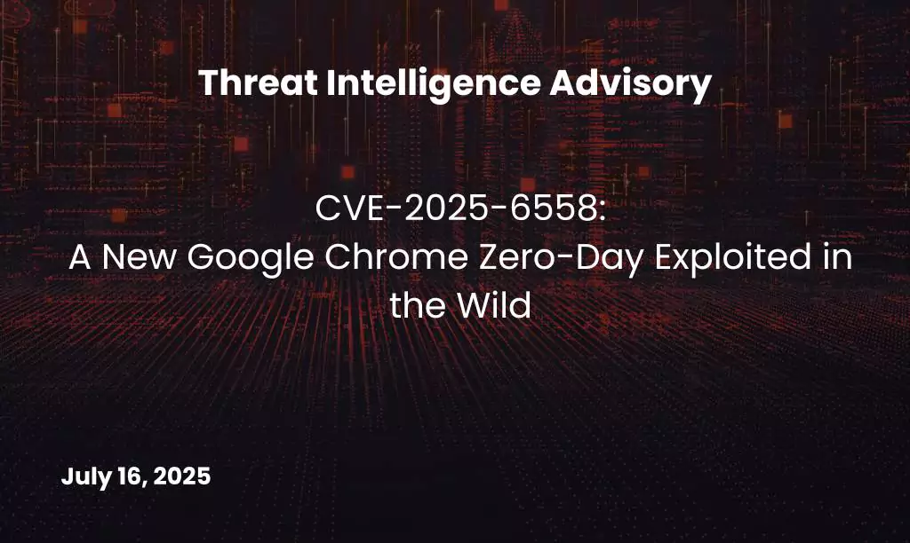 A New Google Chrome Zero-Day Exploited in the Wild