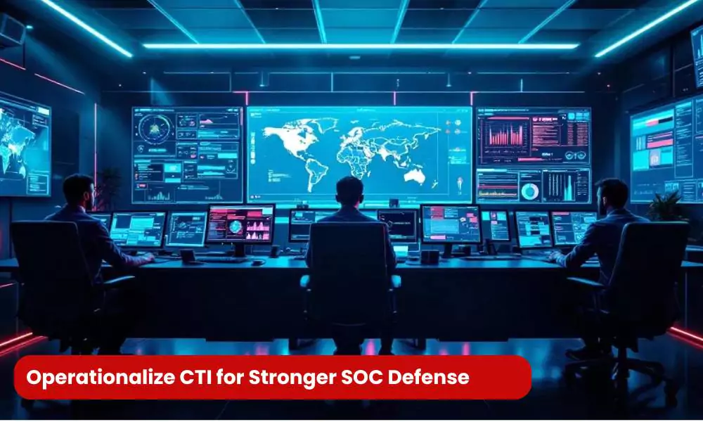 Operationalize CTI for Stronger SOC Defense