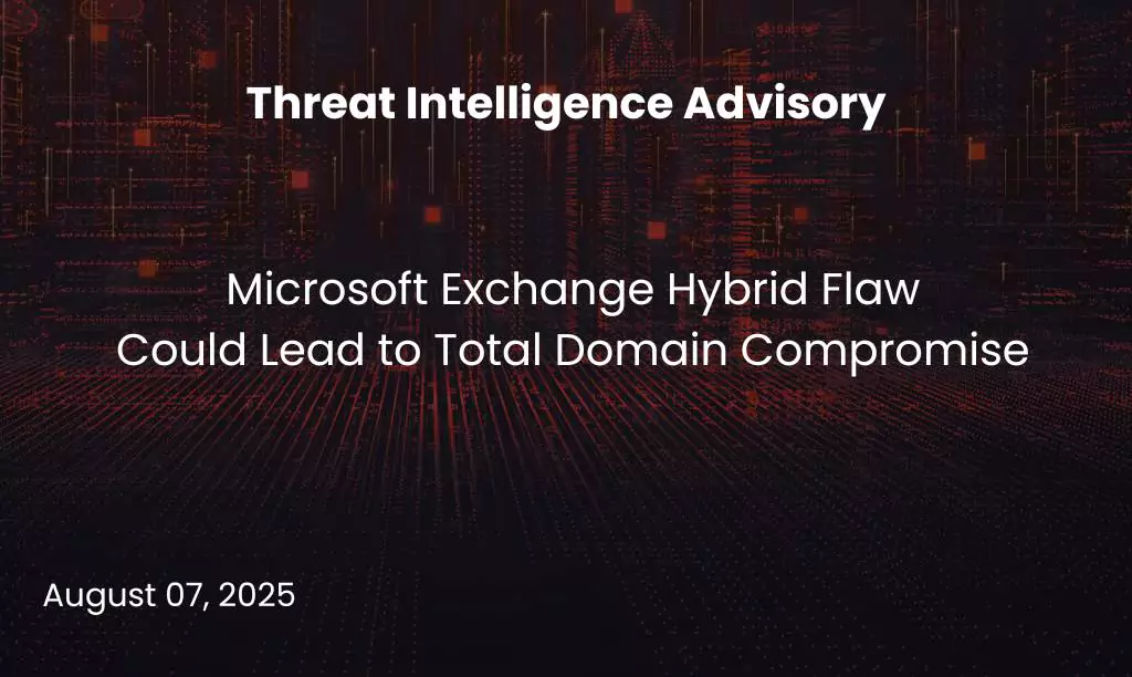 Microsoft Exchange Hybrid Flaw