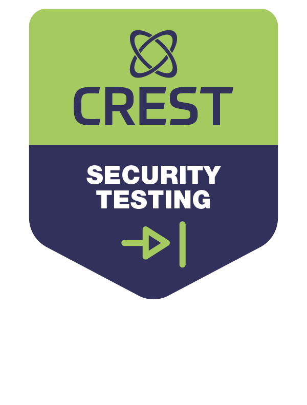 crest accredited penetration testing badge keyline