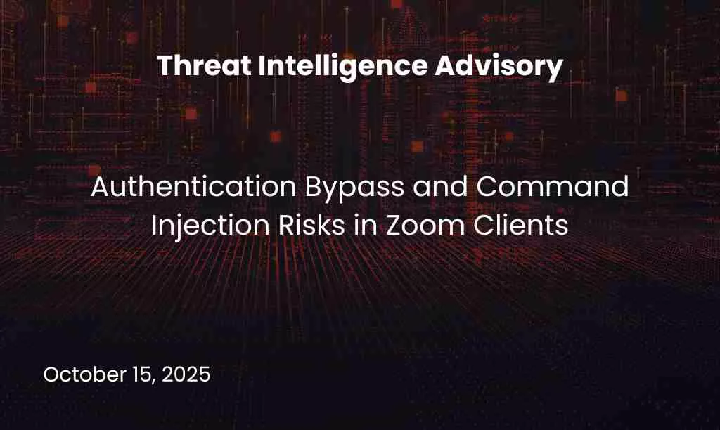 Authentication Bypass and Command Injection Risks in Zoom Clients
