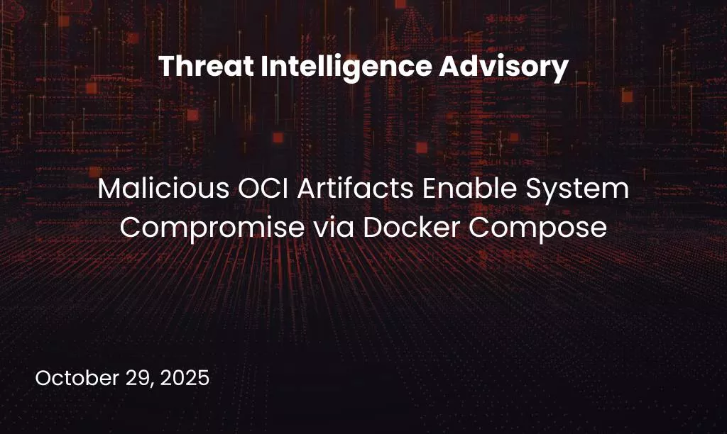 malicious oci artifacts enable system compromise via docker compose