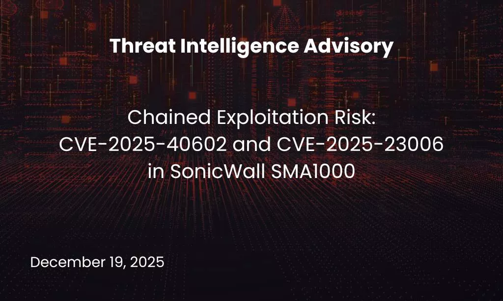 chained exploitation risk in sonicwall sma1000