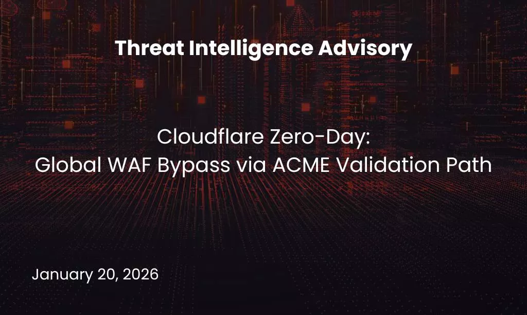 cloudflare zero day global waf bypass via acme validation path