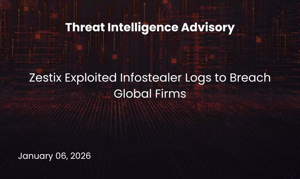 zestix exploited infostealer logs to breach global firms