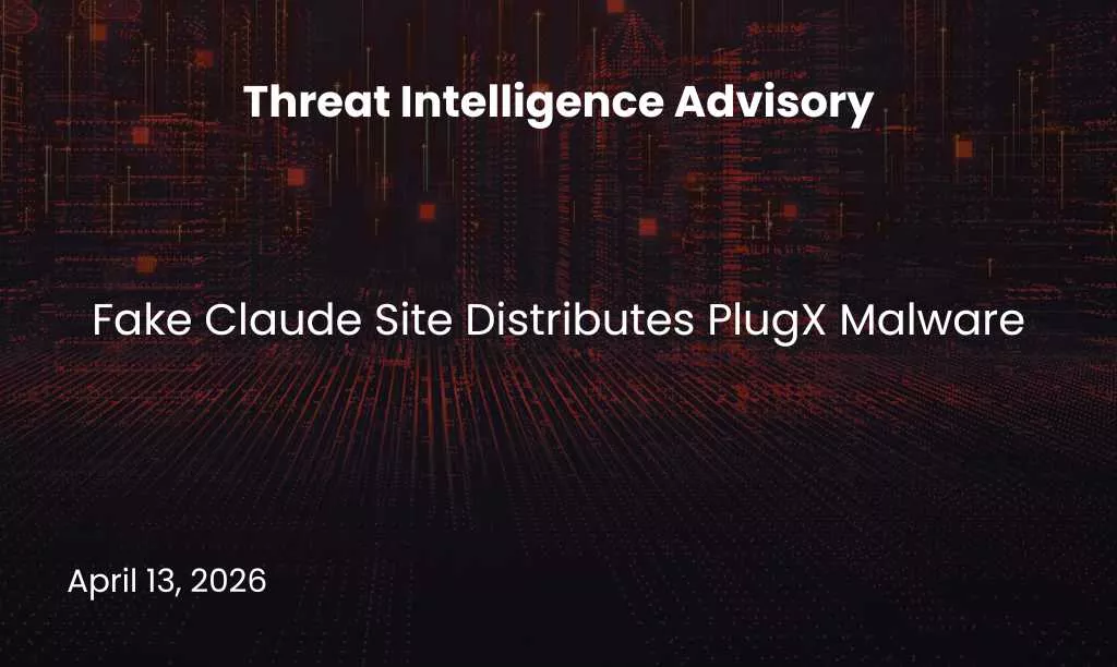 fake claude site distributes plugx malware