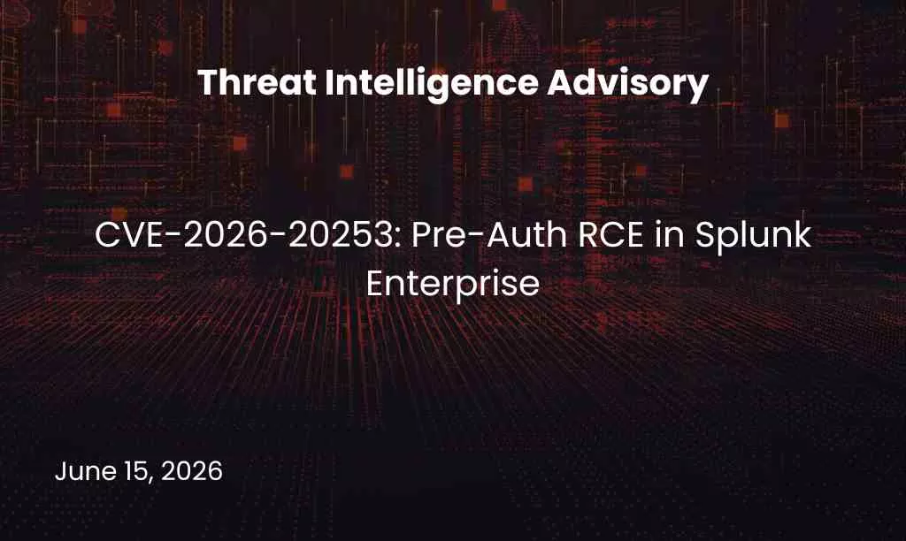 CVE-2026-20253: Pre-Auth RCE in Splunk Enterprise