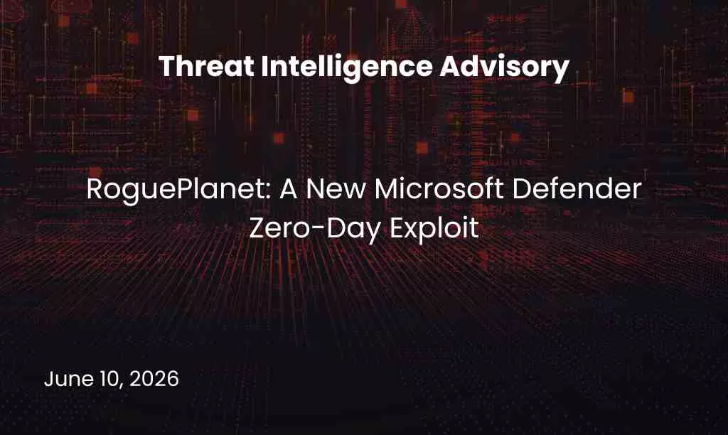 RoguePlanet: A New Microsoft Defender Zero-Day Exploit