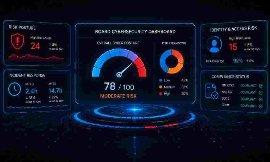 essential board level cybersecurity metrics every director should track