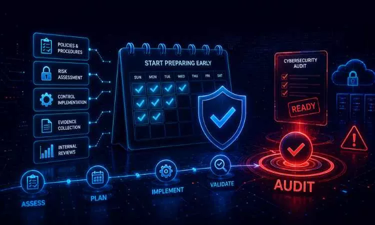 when to start preparing for cybersecurity audit