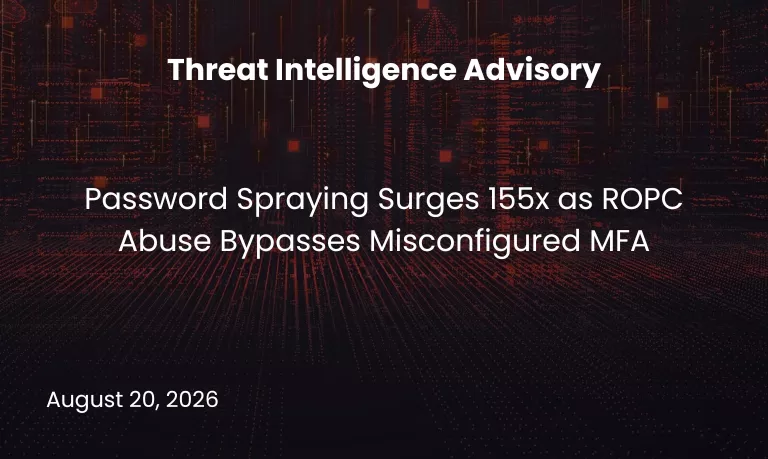 Password Spraying Surges 155x as ROPC Abuse Bypasses Misconfigured MFA