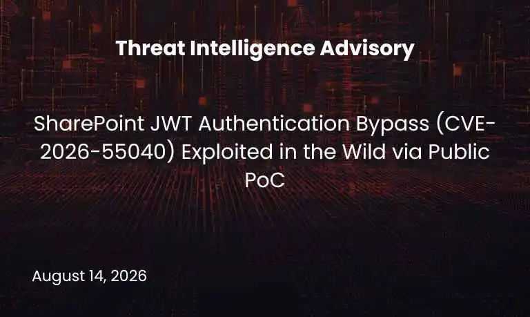 sharepoint jwt authentication bypass exploited wild via public poc