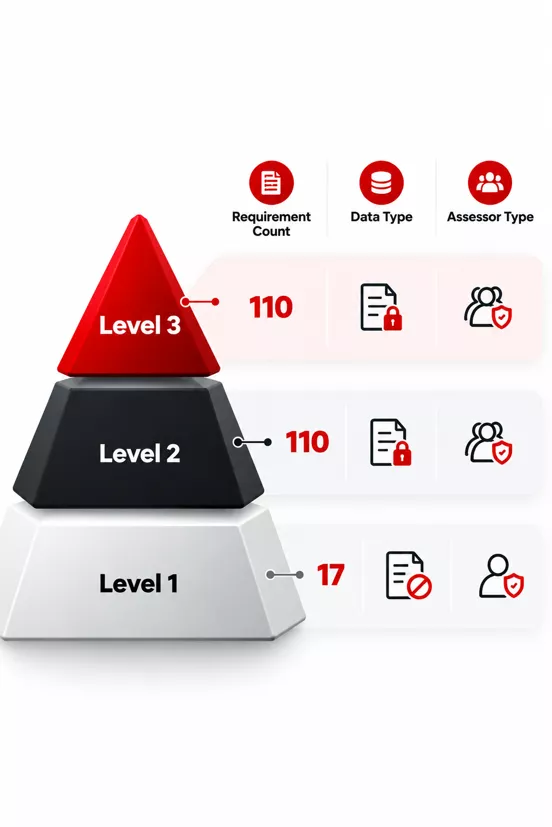 cmmc three levels cmmc three levels