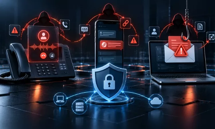 what is the difference between vishing smishing phishing